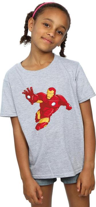 Image du produit - T-shirt IRON MAN SIMPLE - Fille (128)