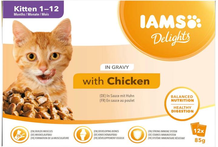 Produktbild Iams Delights (Junior, 12 Stk., 1020 g)