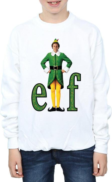 Actual product image Elf Boys Buddy Logo Sweatshirt (140, 146)