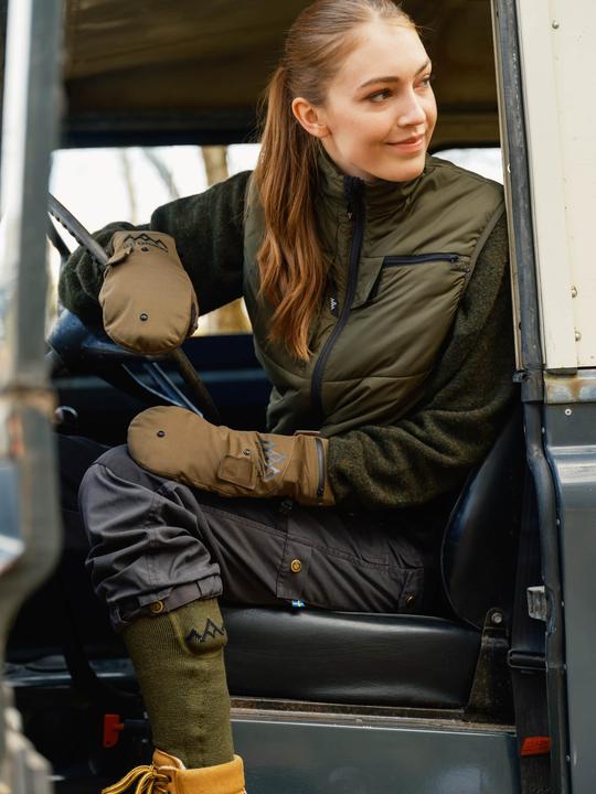 Actual product image Heat Experience HeatX Heated Everyday Socks w/batt. V2 L Grey - EU43/45 (L)