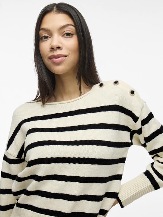 Produktbild Vila Gestreifter Strickpullover (XS)