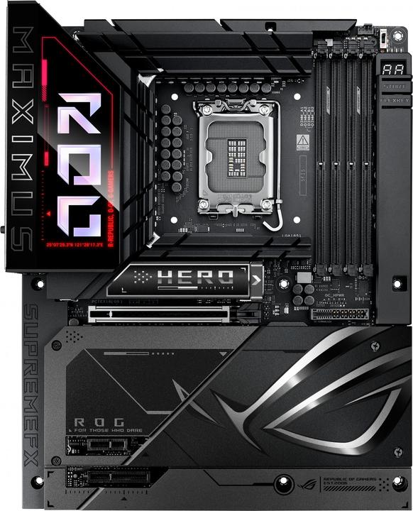 Produktbild ASUS Rog Maximus Z890 Hero Btf (LGA 1851, Intel Z890, ATX)
