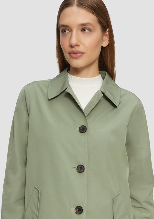Immagine prodotto S.Oliver Outdoor-Mantel Carcoat mit Rückenschlitz und Riegeldetail am Ärmel