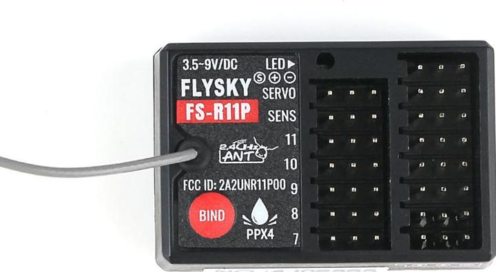 Actual product image Fly Sky 11-channel receiver for G11P 2.4GHz remote control