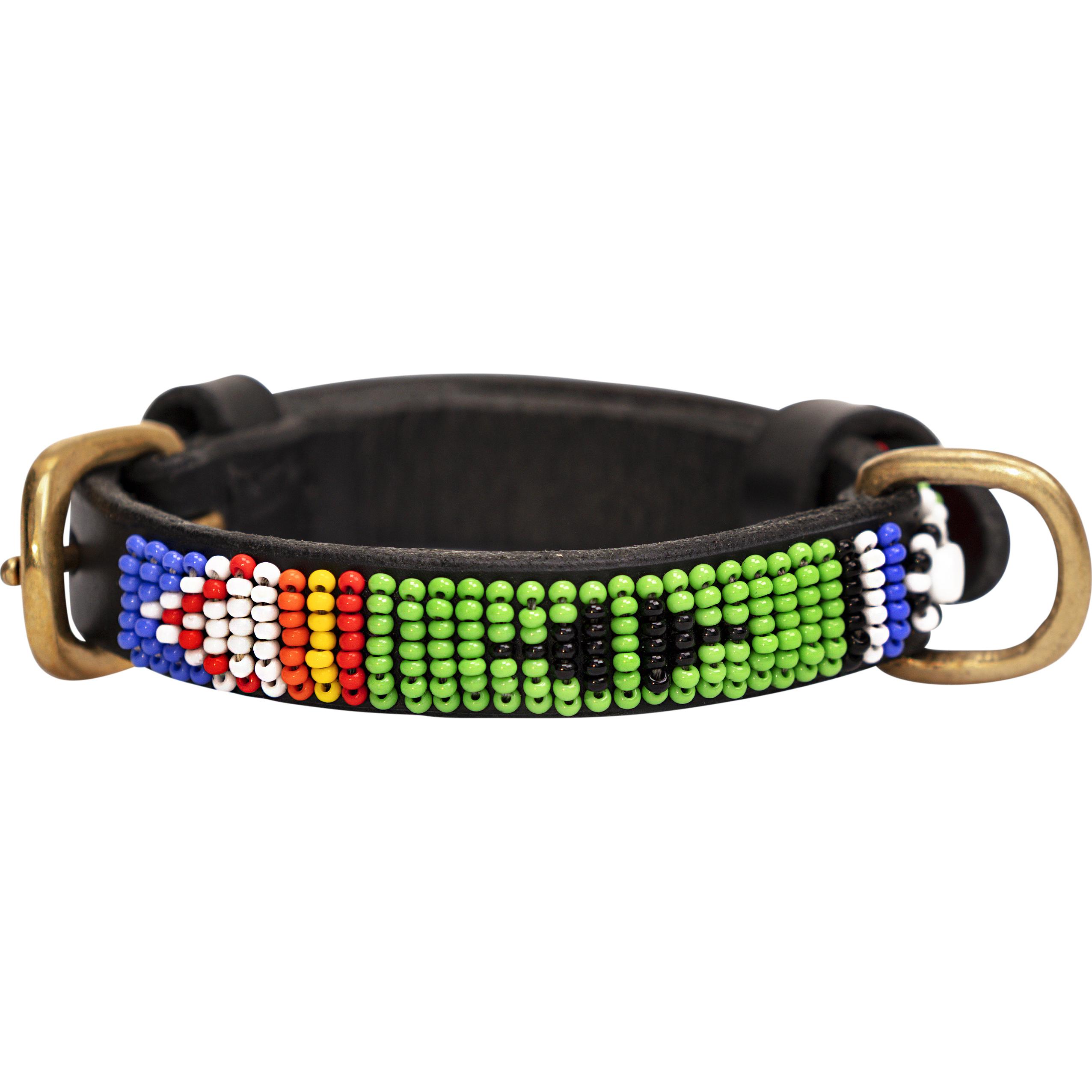 Comparer les prix de Kampuni Collier de chien Maragoli micro long, 38x1,2 cm (Chien), Collier + laisse