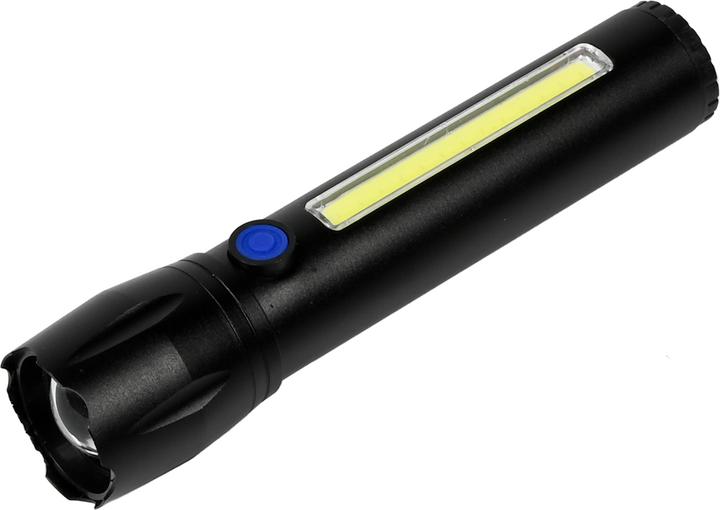 Actual product image ProPlus Torch tactical LED + COB rechargeable 141 mm (14.10 cm, 100 lm)