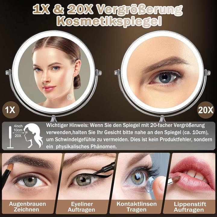 Produktbild Amelar Kosmetikspiegel beleuchtet