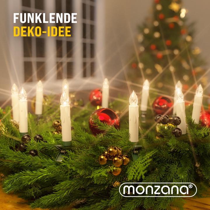 Image du produit Monzana Bougies de sapin de Noël (1 x)