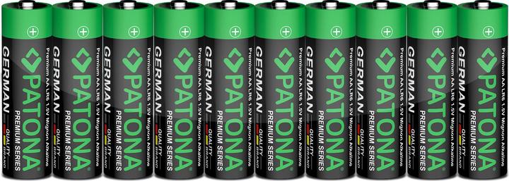 Image du produit Patona Batteries Replacement Alkaline AA Mignon 10Pack (10 pcs, AA, 3000 mAh)