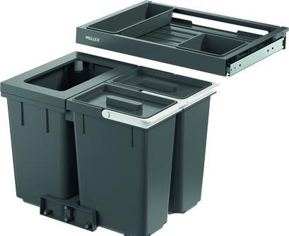 Müllex Afvalinvoersysteem X-LINE X55 M17 Premium (20 l)