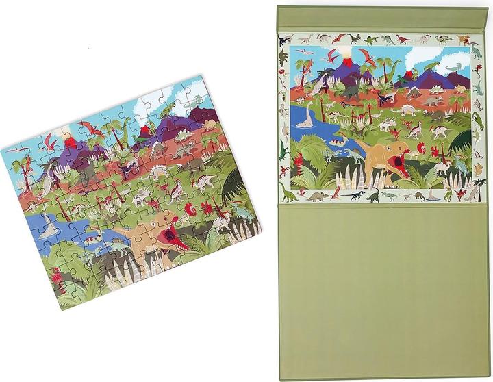 Produktbild Scratch Magnet Puzzle Dinosaurier gross (80 Teile)