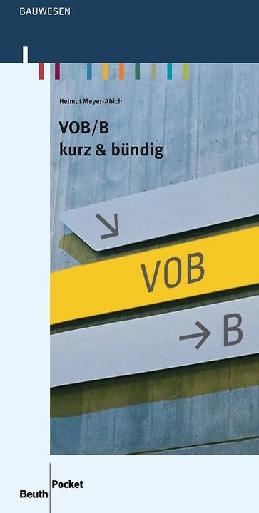 Produktbild Vob/b (Deutsch, Helmut Meyer-Abich, 2013)