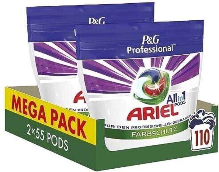 Produktbild Ariel Professional All-in-1 Color (110 Waschgänge, Waschpods)