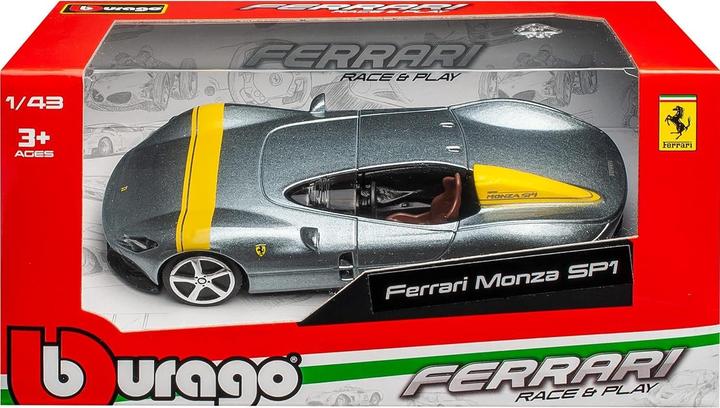 Image du produit Bburago Ferrari Monza SP1 1/43 argentée