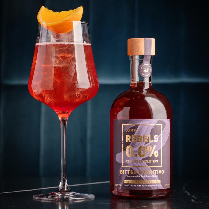 Actual product image REBELS 0.0% Bitter Aperitivo - alcohol-free (1 x 50 cl)