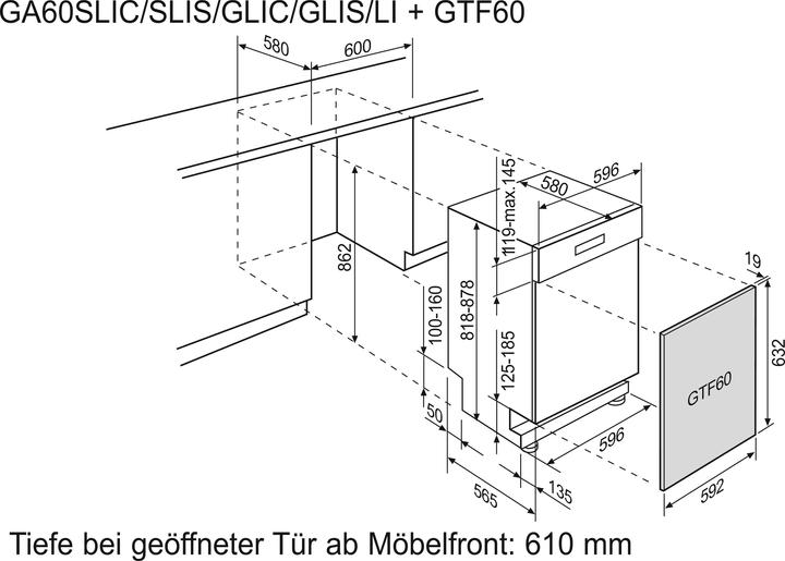 Actual product image Electrolux GA60SLISCN