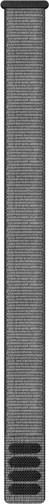 Garmin Ultrafit Nylon-Armband, 22mm, grau (22 mm, Nylon, Instinct 2, fenix 5)