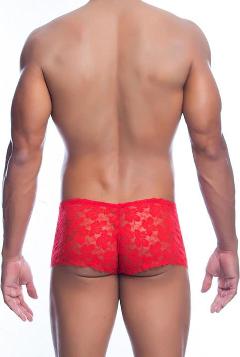 Produktbild MaleBasics Rose Lace Boy Short (XL)