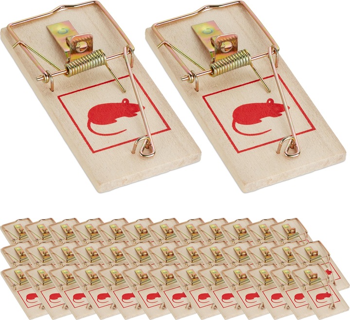 Produktbild Relaxdays 40x Mausefalle