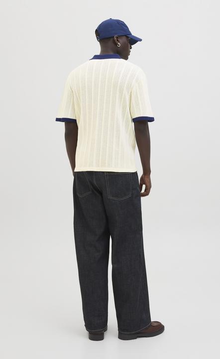 Image du produit Jack & Jones Jordia Knit Split Neck Polo Styd Ss25 (XL)