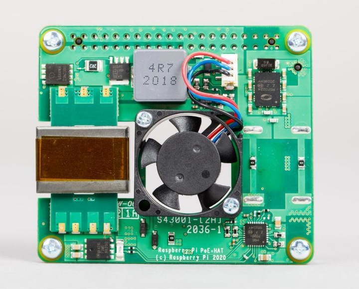 Produktbild Raspberry Pi PoE+ HAT