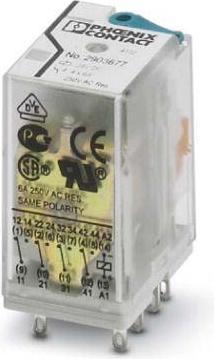 Produktbild Phoenix Contact REL-IR4 Plug In Power Relay 24AC/4X21