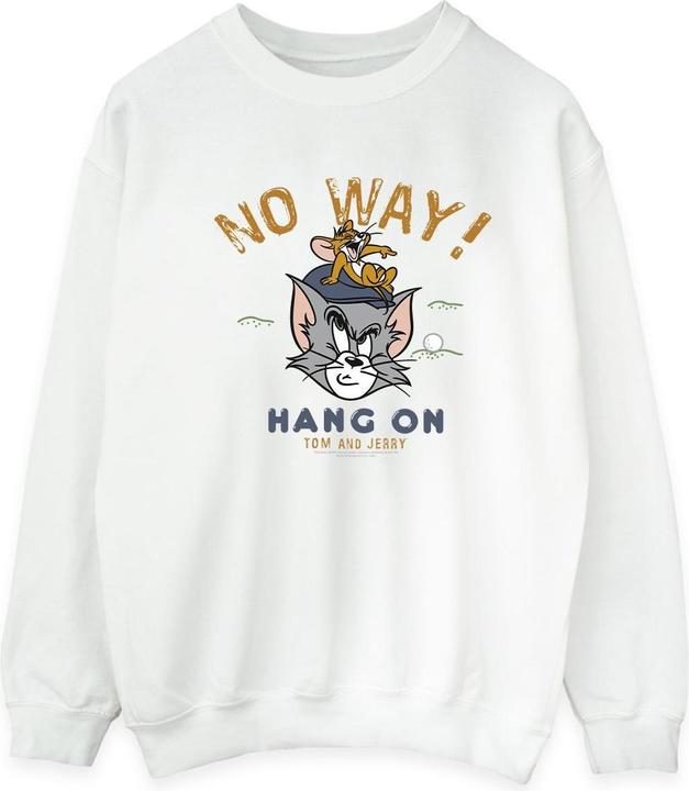 Actual product image Tom & Jerry Mens Hang On Golf Sweatshirt (XXL)