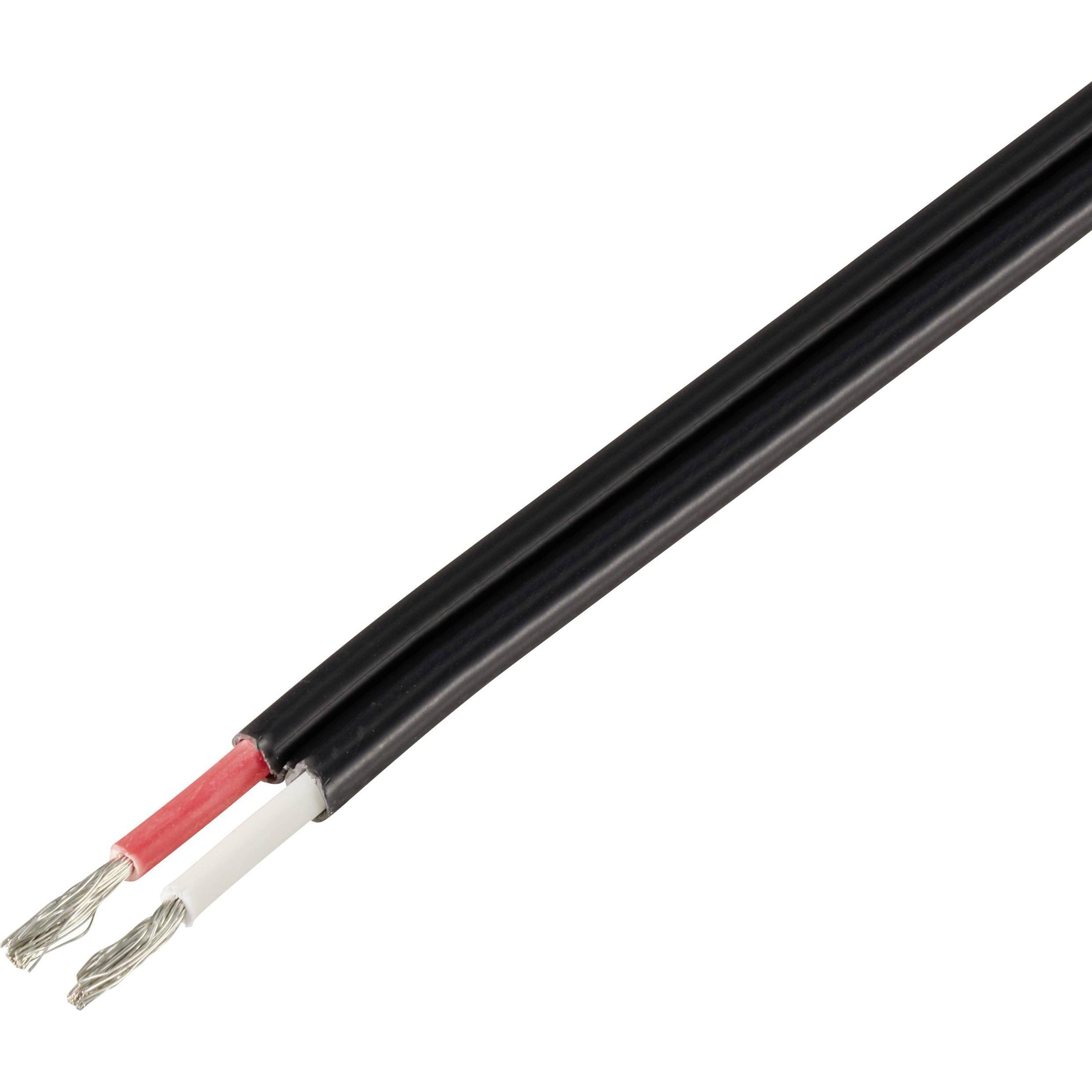 Tru Components, Accessori per energia solare, TC-11990904 Cavo fotovoltaico 2 x 2,5 mm² nero al metro