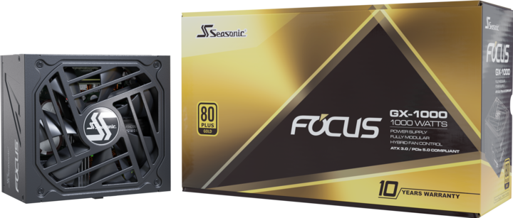 Actual product image Seasonic Focus GX ATX 3.0 (1000 W)