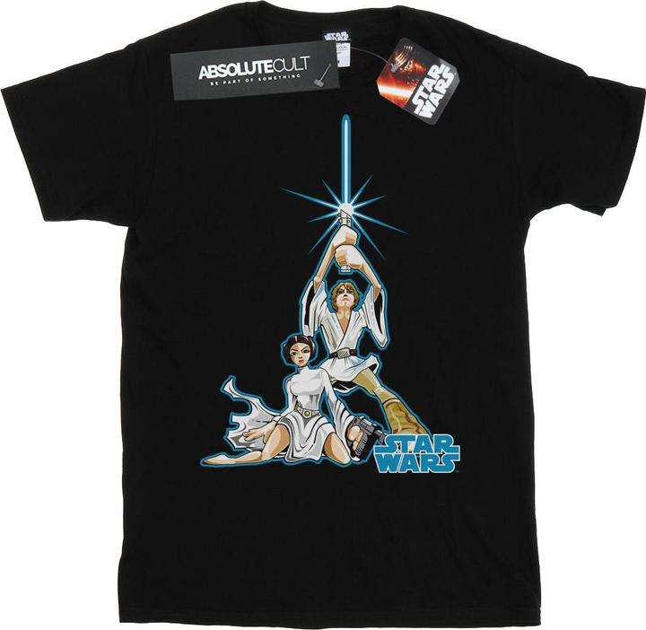 Produktbild Star Wars Luke And Leia Character TShirt (3XL)