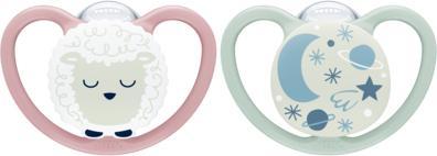 Produktbild NUK Space Night (2 x, bis 6 Monate)