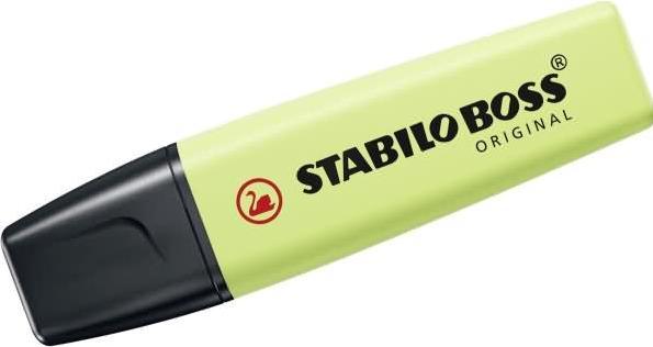Image du produit STABILO Surligneur BOSS ORIGINAL Pastel (Jaune-vert, 5 mm, 1 x)