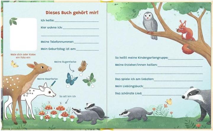 Produktbild Die Spiegelburg Freundebuch - Alle meine Freunde (Deutsch, Susanna Hatkemper, 2025)