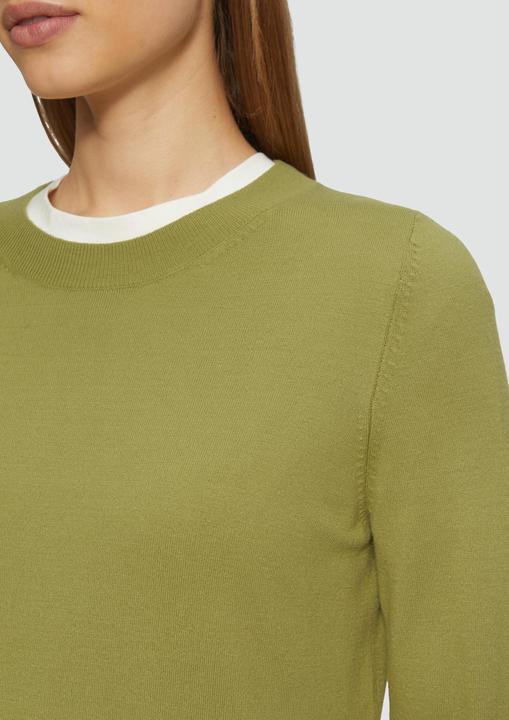 Produktbild S.Oliver Strickpullover Strickpullover aus Viskosemix (48)