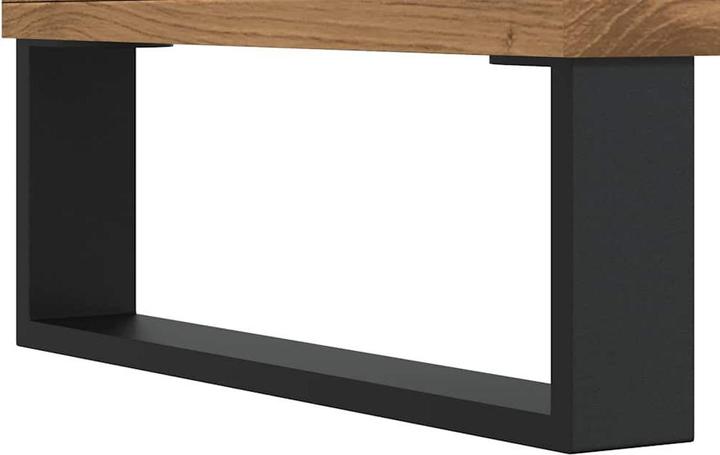 Image du produit vidaXL Armoire TV Lowboard Meuble TV Chêne Artisan (100 x 35 x 55 cm)