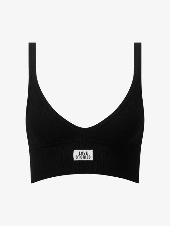 Produktbild Love Stories Triangle-BH "Posey" schwarz (M, 38 A)