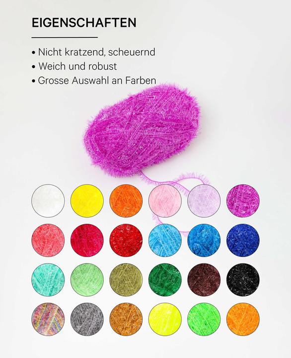 Actual product image I Am Creative Scrubbi dishwashing sponge yarn (104 m)