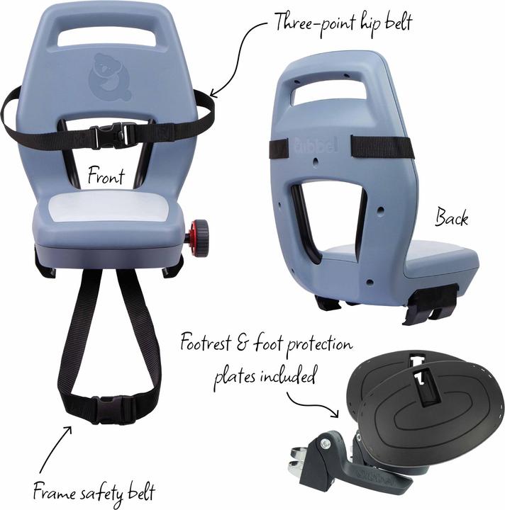 Produktbild Qibbel Widek Junior Kindersitz (Sattelrohr)