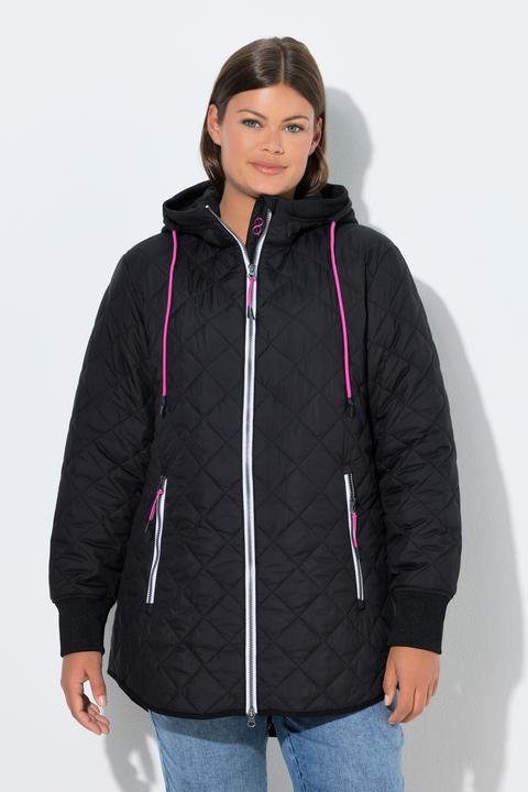 Actual product image Laurasøn Quilted Jacket Printed Lining (50)