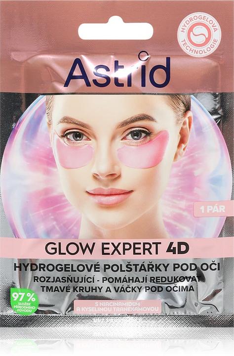 Actual product image Astrid - Glow Expert 4D Brightening Hydrogel Eye Pads with Niacinamide