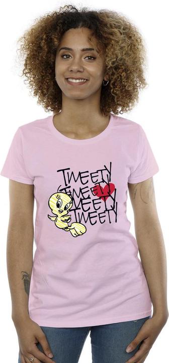 Produktbild Looney Tunes Tweety Love Heart TShirt (S)