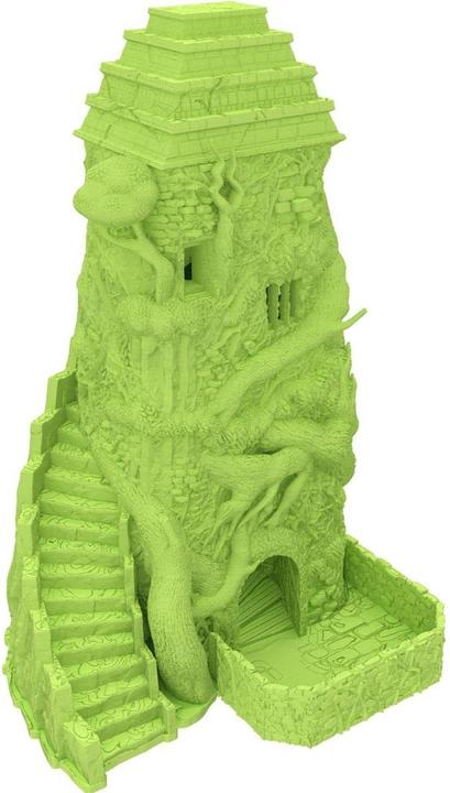 Produktbild Feldherr Fates End Würfelturm Centaur grün 3D-gedruckt, abnehmbares Dach (Kunststoff)