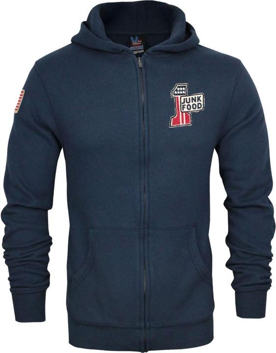 Produktbild Junk Food American Hoodie mit durchgehendem Reissverschluss (S)