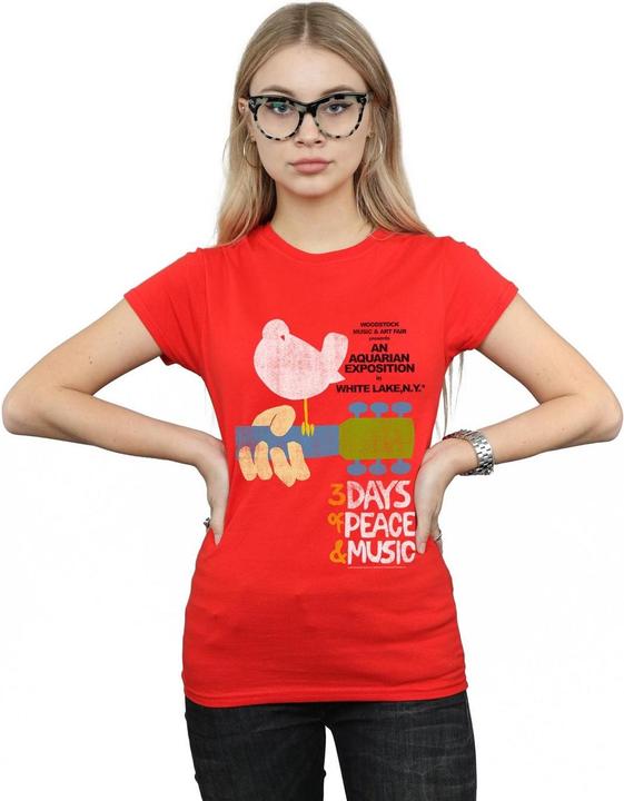 Immagine prodotto Woodstock Festival Poster Maglietta Donna (XL)
