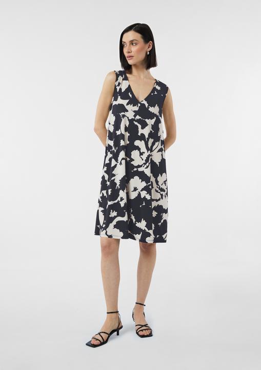 Produktbild Comma Kleid Kurzes Kleid in A-Shape mit V-Ausschnitt (36)