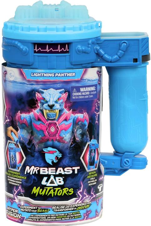 Productafbeelding Moose Mr. Beast Lab Swarms Actionfigur Lightning Panther 26 cm