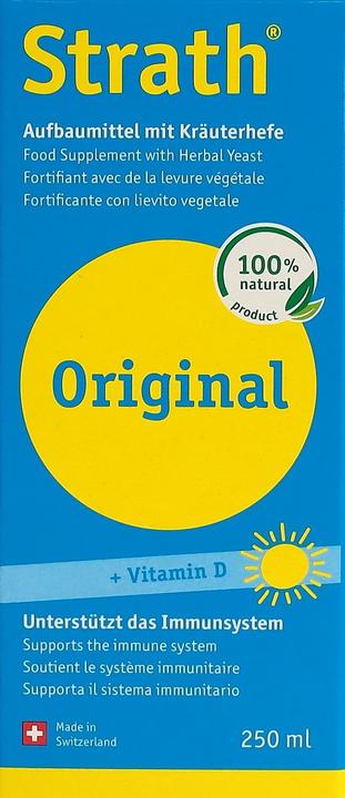 Label énergétique Strath Original + Vitamine D (1 pièce(s), Liquide, 510 g)