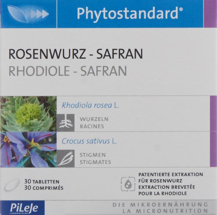 Produktbild Phytostandarts Rosenwurz - Safran Tablette (30 Stück, Tabletten, 36 g)