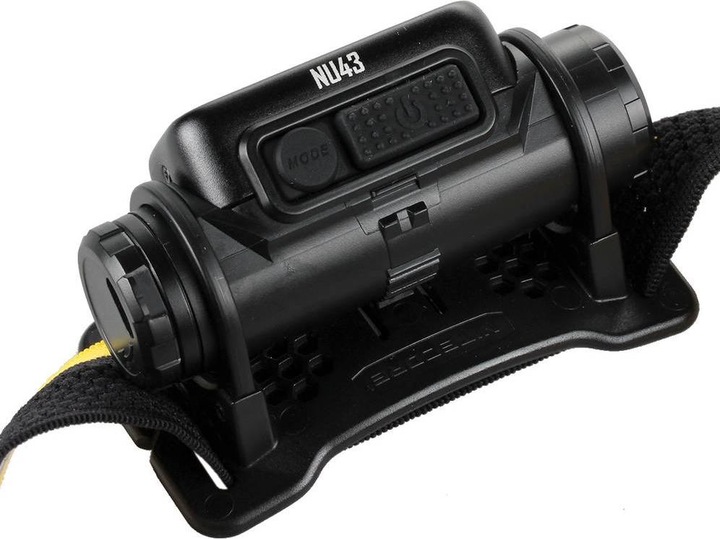 Image du produit Nitecore NU43 Noir, Jaune Lampe de poche frontale LED (1400 lm)