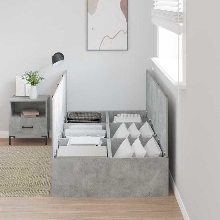 Actual product image vidaXL Aufbewahrungsbettgestell (100 x 200 cm)